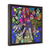 Valentine's Day Massacre - Framed Canvas Print