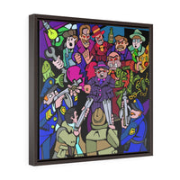 Valentine's Day Massacre - Framed Canvas Print