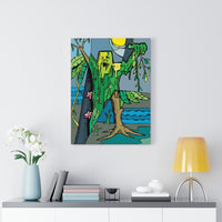 Swamp Monster - Canvas Print