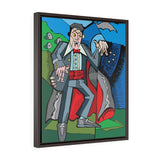 Vampire - Framed Canvas Print