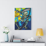 Skeleton Lantern - Ankor - Canvas Print