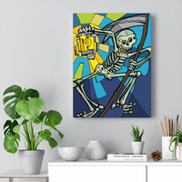 Skeleton Lantern - Ankor - Canvas Print