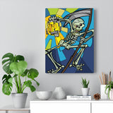 Skeleton Lantern - Ankor - Canvas Print