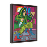 The Assassin - Framed Canvas Print