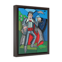 Vampire - Framed Canvas Print