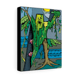 Swamp Monster - Canvas Print