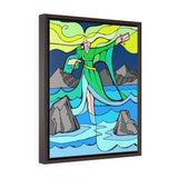 Syren Song - Framed Canvas Print