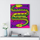 Two headed Snake - Amphisbaena - Canvas Print