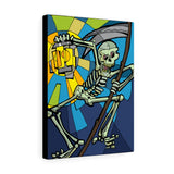 Skeleton Lantern - Ankor - Canvas Print