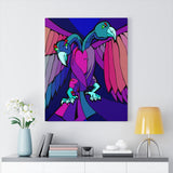 Two Headed Bird - Gandaberunda - Canvas Print