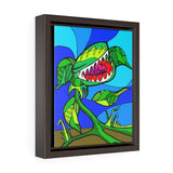 Man Eating Plant - Mandrake - Framed Canvas Print