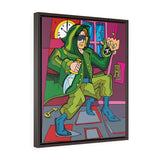 The Assassin - Framed Canvas Print