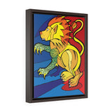 Alphyn Lion - Framed Canvas Print