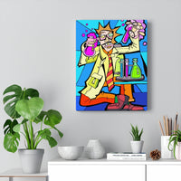 Mad Scientist - Canvas Print