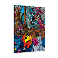 Pirates Attack - Canvas Print