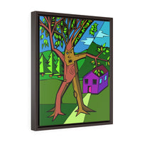 Tree Man - Ent - Framed Canvas Print