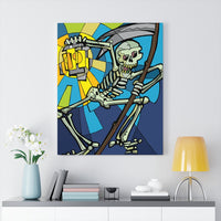 Skeleton Lantern - Ankor - Canvas Print