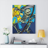 Skeleton Lantern - Ankor - Canvas Print