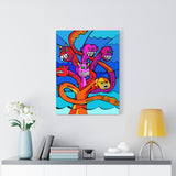 Sea Serpent - Scyllia - Canvas Print