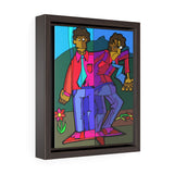 DoppleGanger - Framed Canvas Print