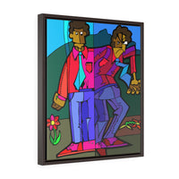 DoppleGanger - Framed Canvas Print