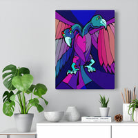 Two Headed Bird - Gandaberunda - Canvas Print