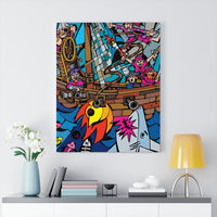 Pirates Attack - Canvas Print