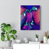 Two Headed Bird - Gandaberunda - Canvas Print