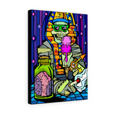 Pharaoh takes phive - Canvas Print