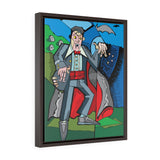 Vampire - Framed Canvas Print