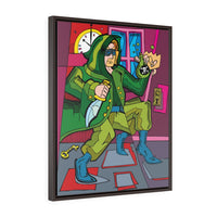 The Assassin - Framed Canvas Print