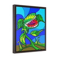 Man Eating Plant - Mandrake - Framed Canvas Print