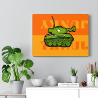 Tank Orange - Canvas Print