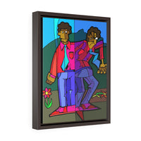 DoppleGanger - Framed Canvas Print