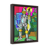 Good Knight - Framed Canvas Print