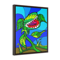 Man Eating Plant - Mandrake - Framed Canvas Print