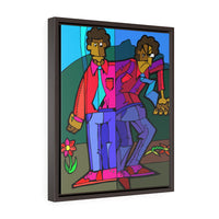 DoppleGanger - Framed Canvas Print