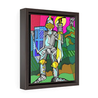 Good Knight - Framed Canvas Print