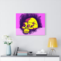 Pensive Skull - Canvas Print