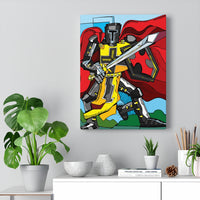 Black Knight - Canvas Print