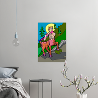 Faun - Metal Print