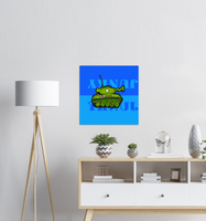 Tank Blue - Metal Print