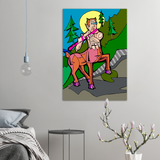 Faun - Metal Print