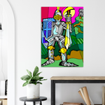 Good Knight - Metal Print