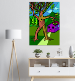 Tree Man - Metal Print