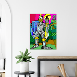 Good Knight - Metal Print