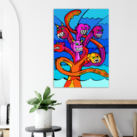 Sea Serpent - Metal Print