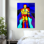 Friend in Iron - Metal Print